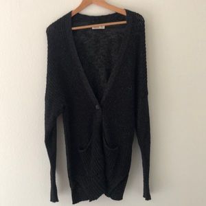 Blue/black Hollister Cardigan